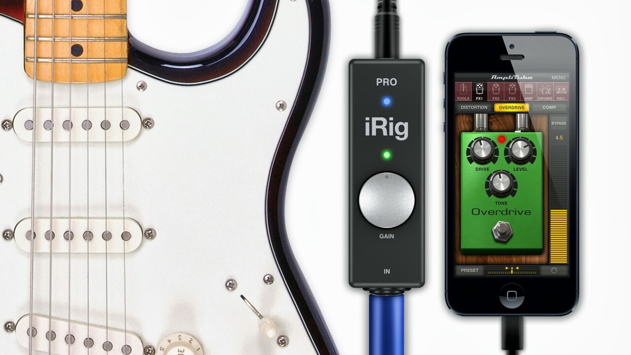 Musicians, rejoice: iRig PRO is an all-in-one audio and MIDI interface for your iPhone, iPad or Mac