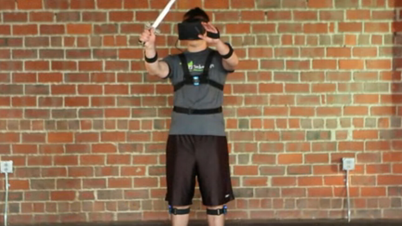 The PrioVR sensor suit will track your whole body in virtual reality