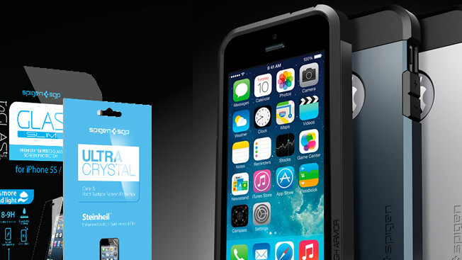 Protect your iPhone 5 or 5s with the Spigen Tough Armor Case bundle: 50% off – come and get it!