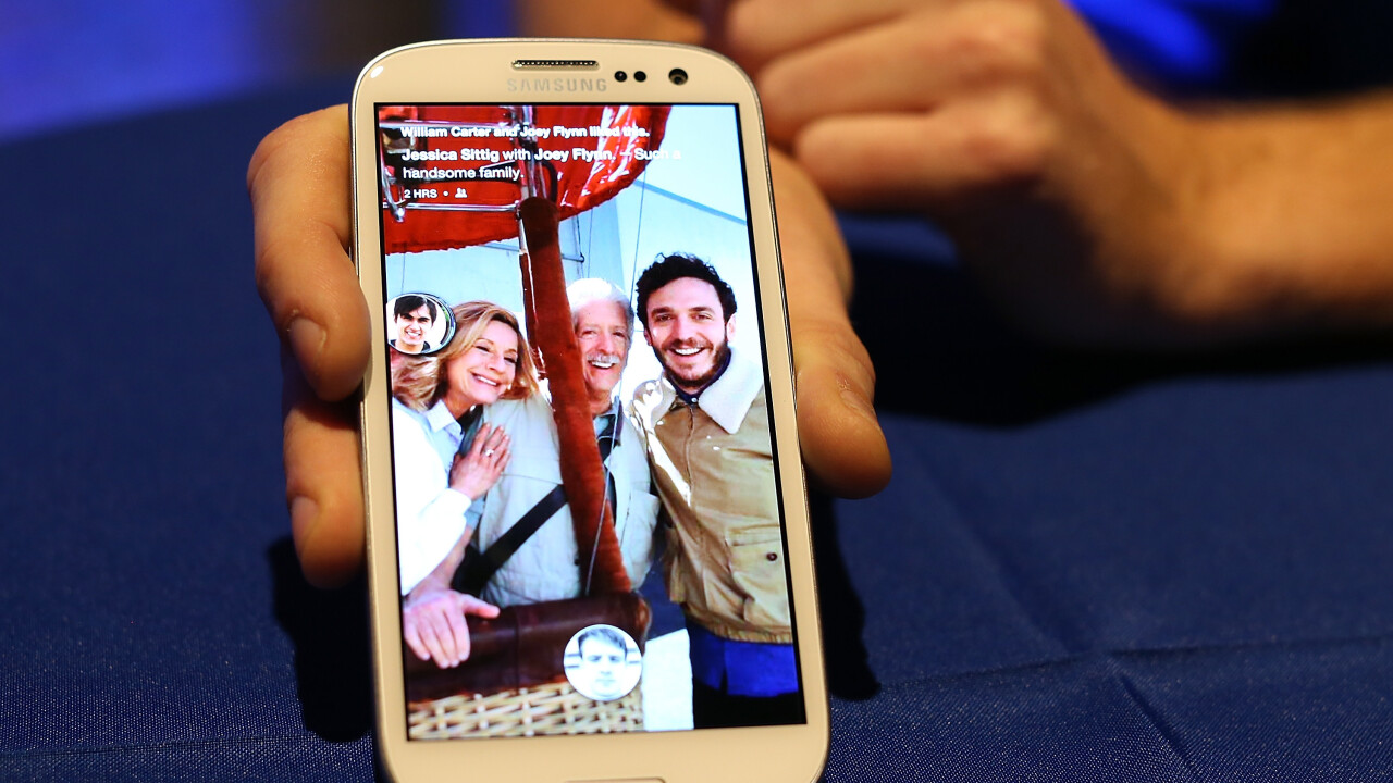 Facebook Home for Android adds Flickr, Pinterest, Tumblr, and Instagram lock screen integration
