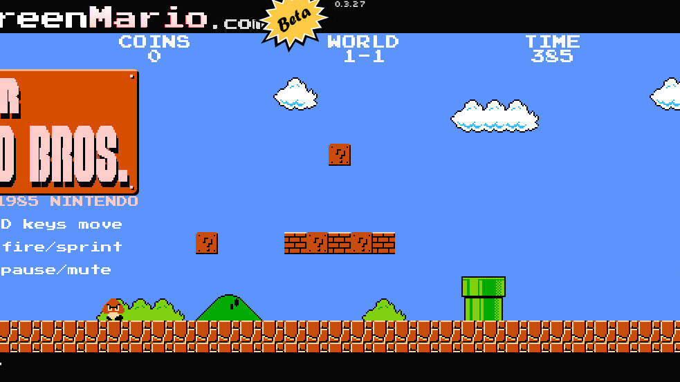 Get ready to waste your life: ‘Super Mario Bros.’ is now playable on your Web browser