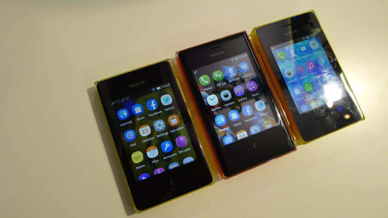 Nokia Asha 500, 502 and 503 hands-on: Colorful budget handsets for the revamped Series 40 platform