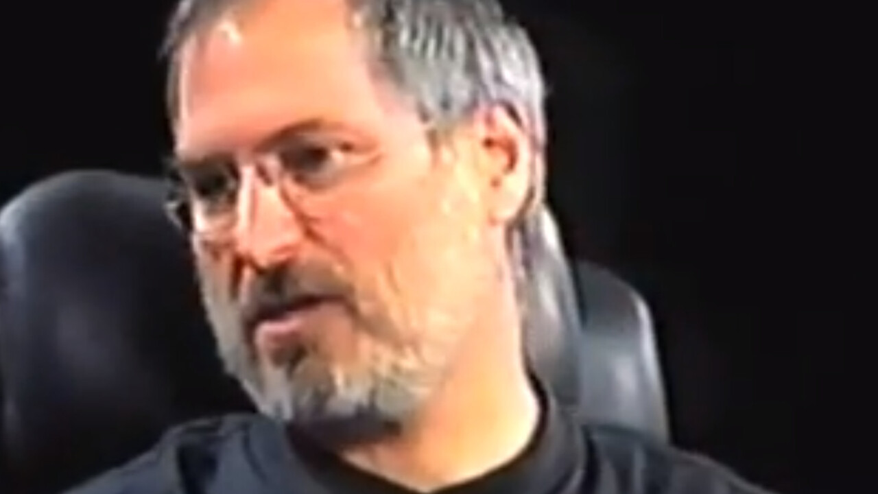 Hear Steve Jobs convincingly dismiss tablets 10 years ago