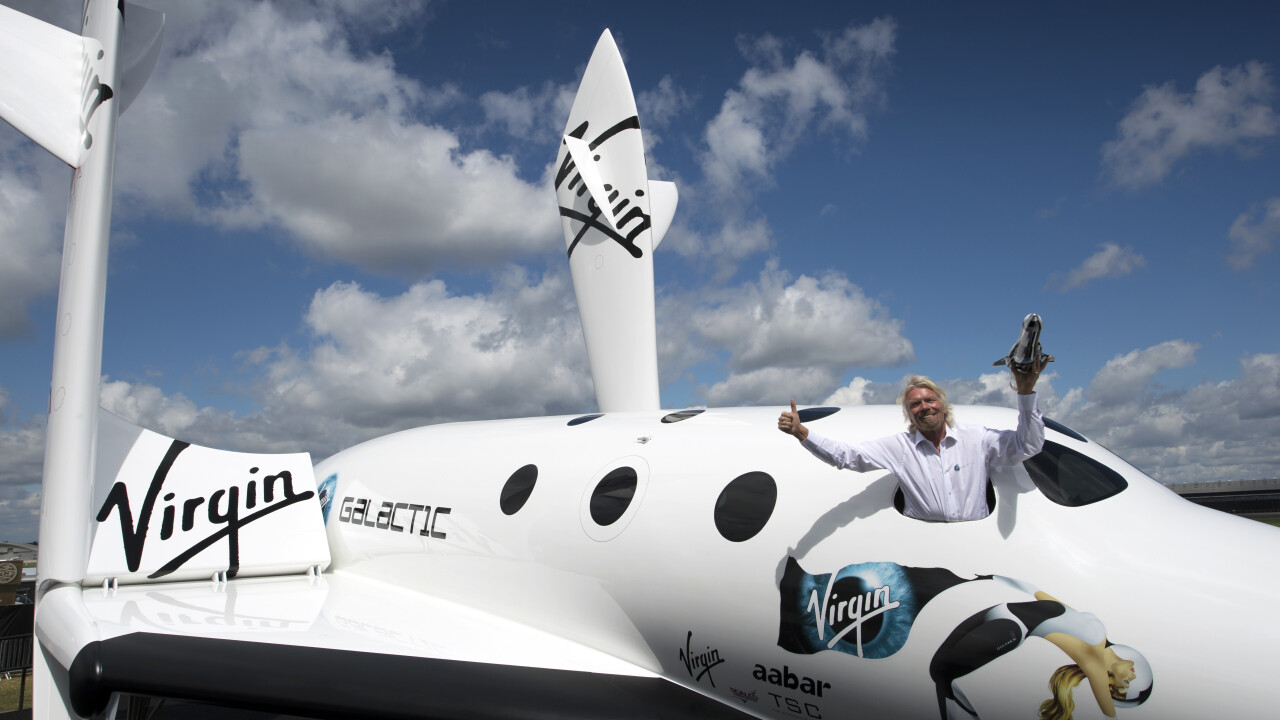 Richard Branson says Virgin Galactic now accepts Bitcoins for its suborbital spaceflights