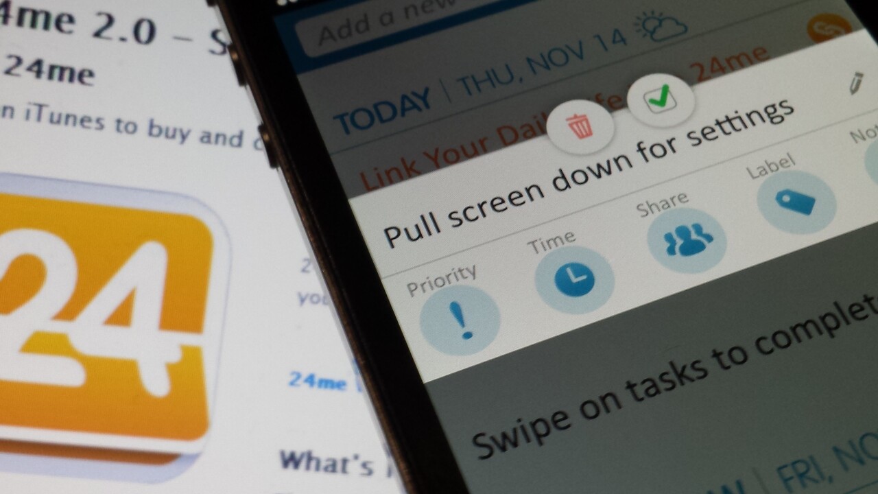 Automatic to-do list app 24me is now a smart calendar too