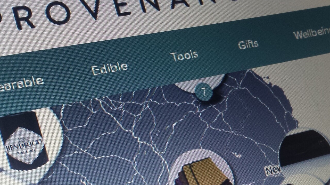 Provenance is an Etsy-style shopping platform to help you buy locally-made goods