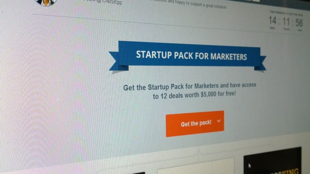 Startup Pack opens up competition to win Web marketing tools worth more than $5,000