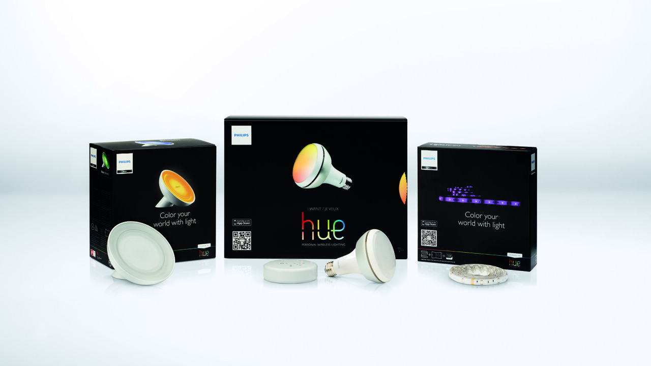 Philips introduces new additions to its Hue smart lighting system, including Disney-branded mood lighting for kids