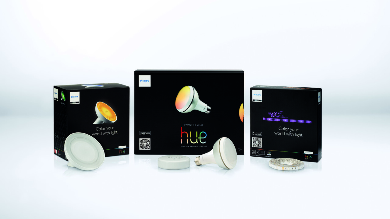 Philips introduces new additions to its Hue smart lighting system, including Disney-branded mood lighting for kids