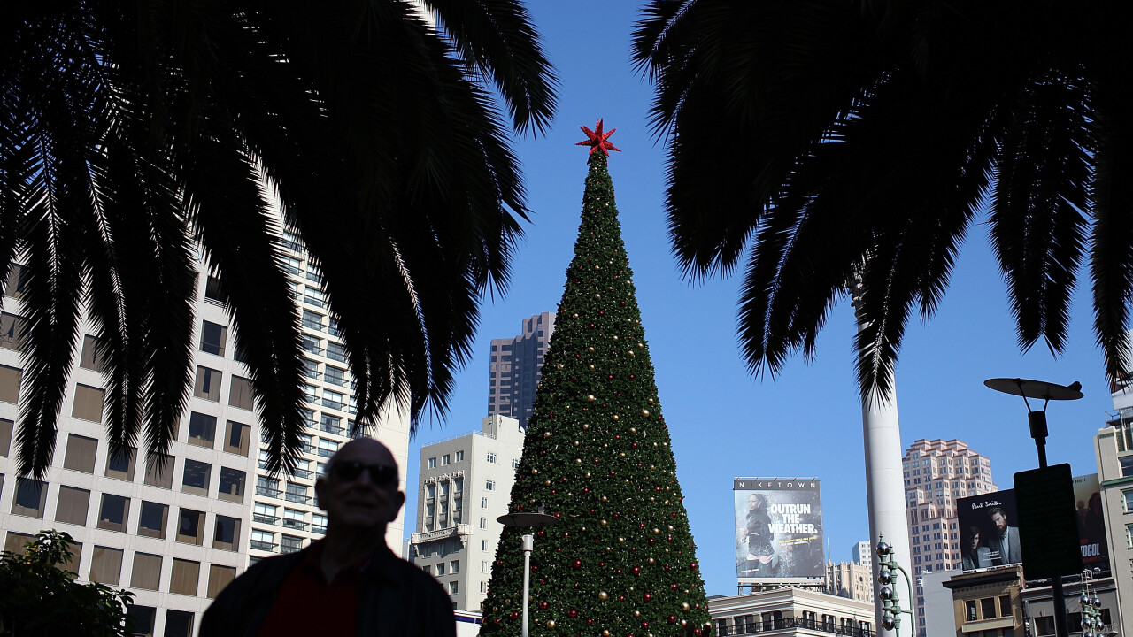 Here’s what a quadcopter and GoPro camera captured on video in San Francisco this Christmas