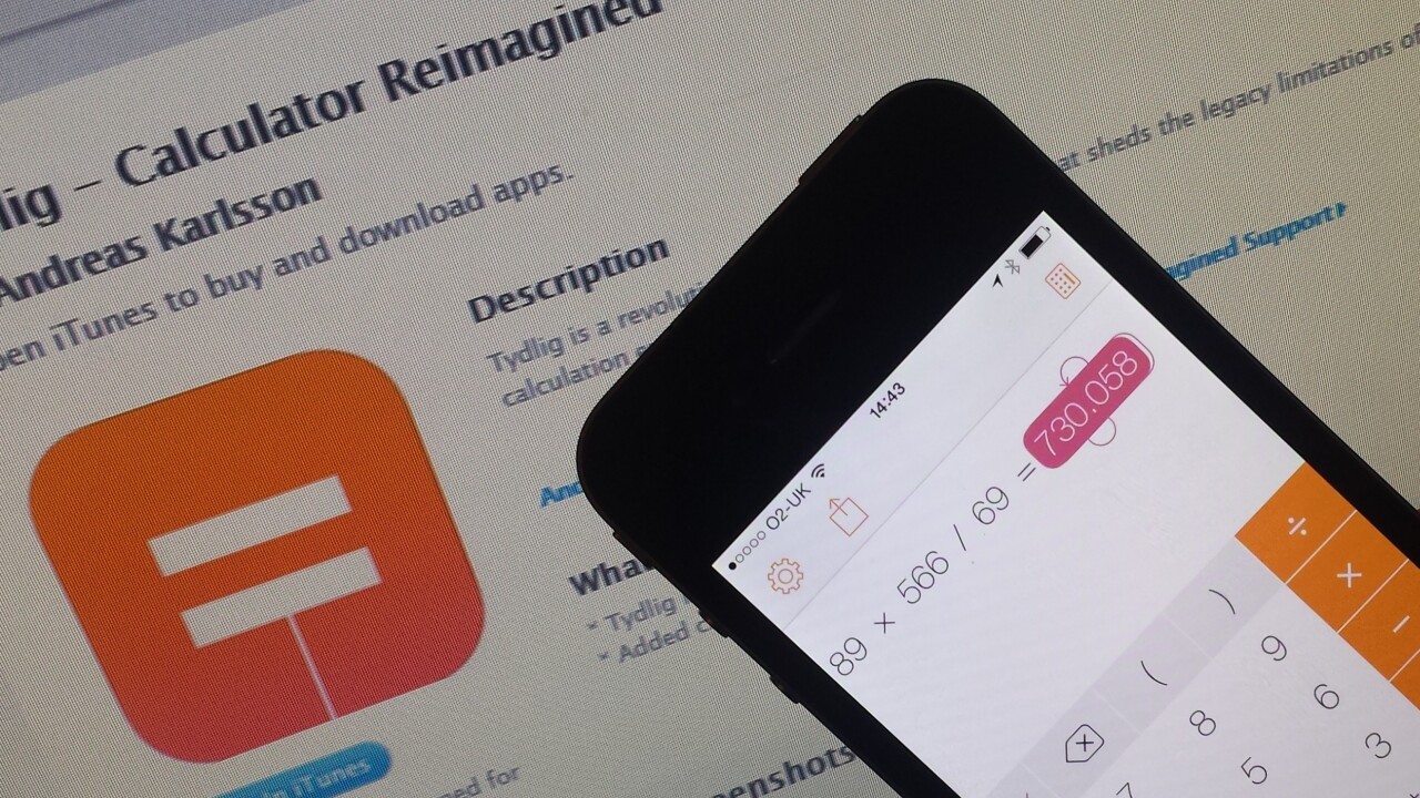 Tydlig reimagines your calculator for iOS