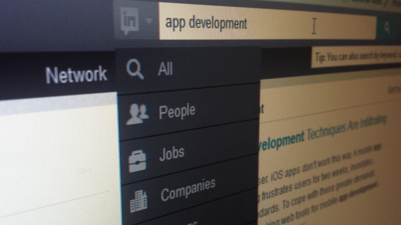 LinkedIn makes it easier to find Influencer content directly from the search box