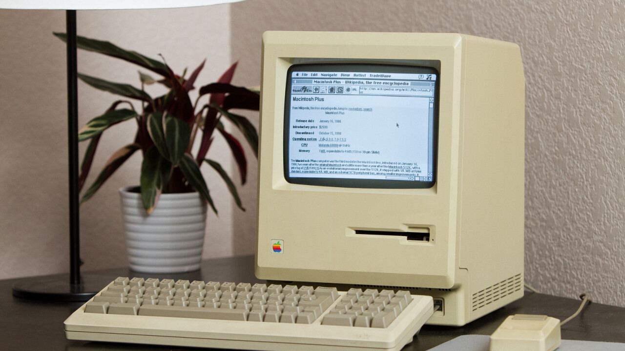 This engineer connected his 27-year-old Macintosh Plus to the Internet