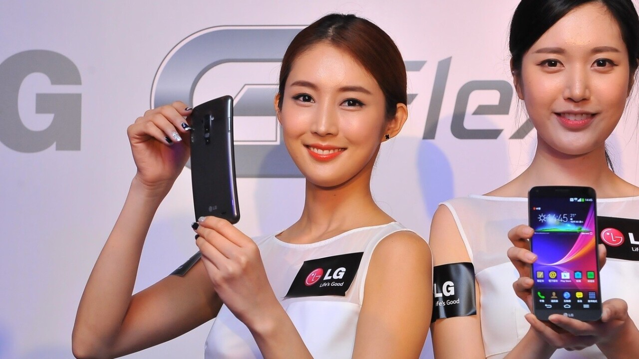 LG’s G Flex is launching in Hong Kong and Singapore, its first markets outside Korea