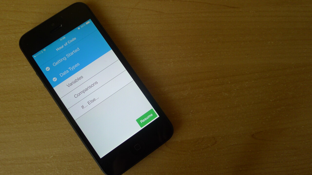 Codecademy: Hour of Code app for the iPhone lets you learn basic programming anytime, anywhere