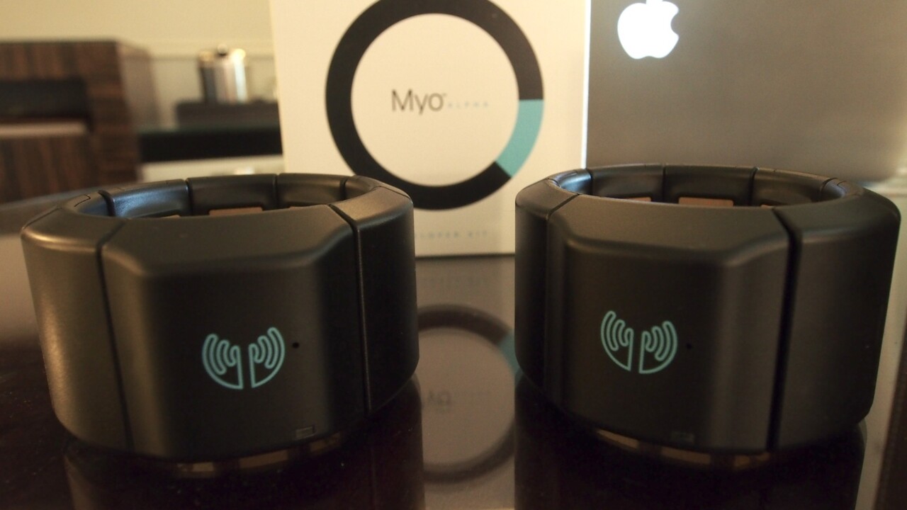 Hands-on with the MYO gesture control armband, wearable tech’s answer to Leap Motion and Kinect