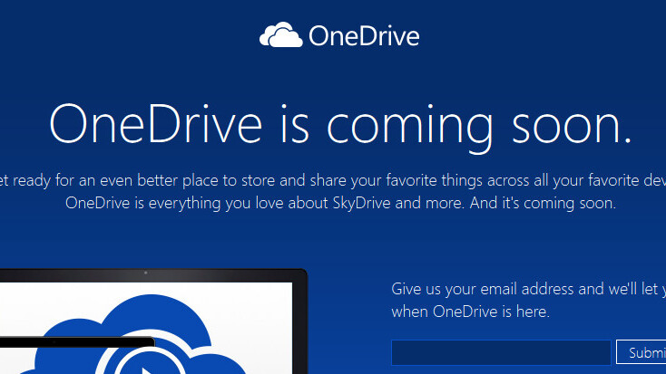 Microsoft changes ‘SkyDrive’ name to ‘OneDrive’, six months after losing court battle to BSkyB