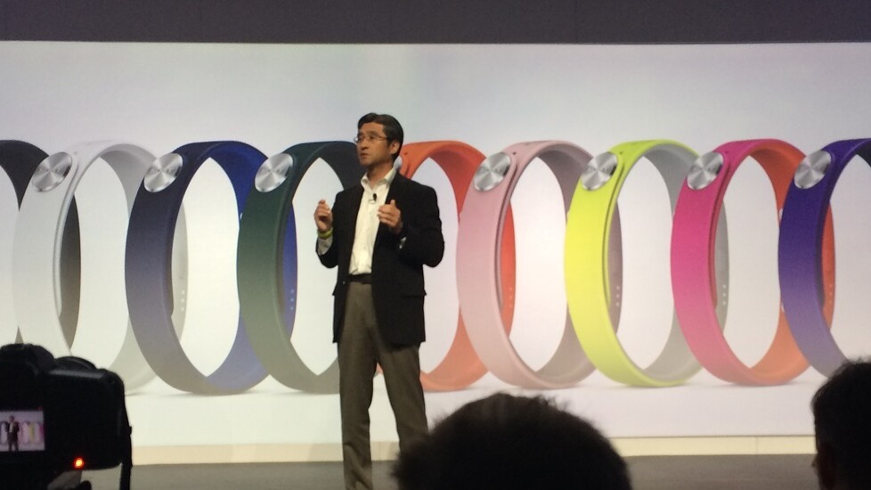 Sony unveils the SmartBand, a wearable device that tracks more than just physical activity