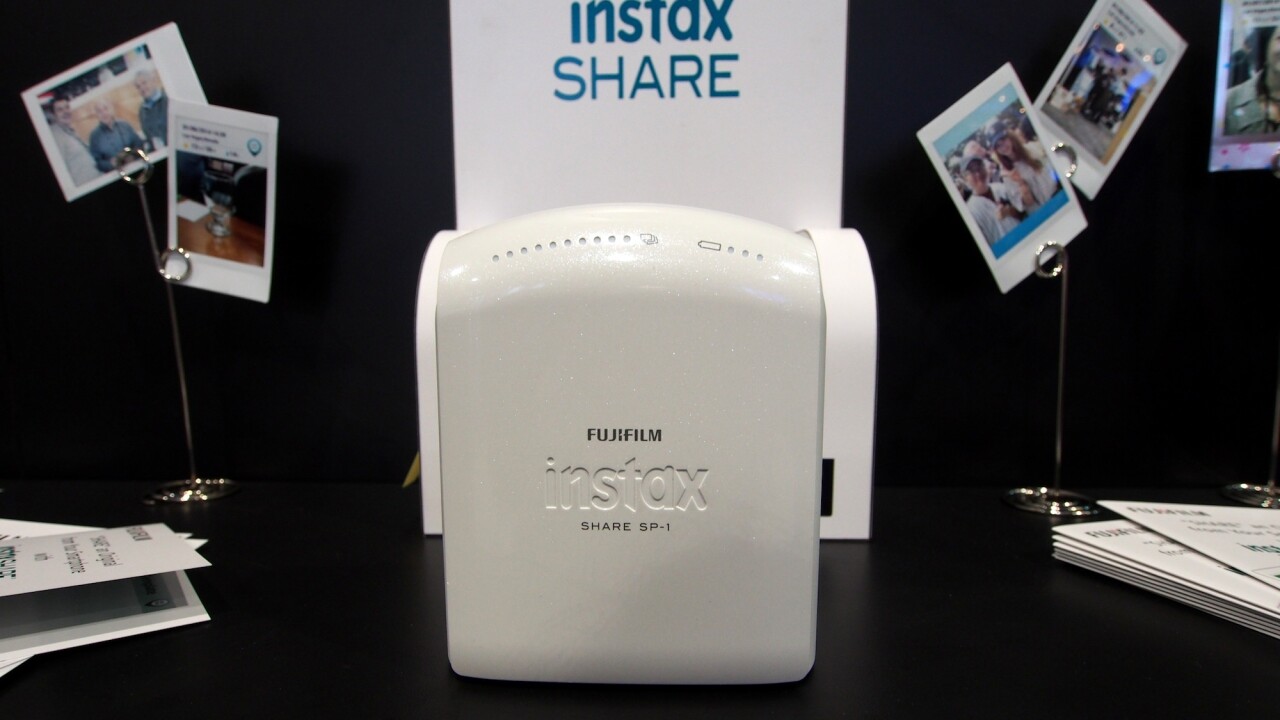 Fujifilm’s Instax Share SP-1 makes any smartphone an instant camera