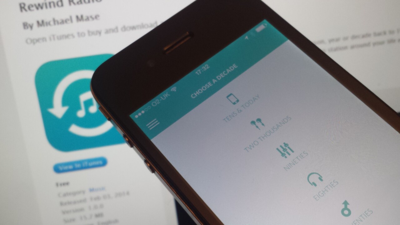 This iPhone app wants to be your radio time-machine, but you’ll need a Rdio subscription