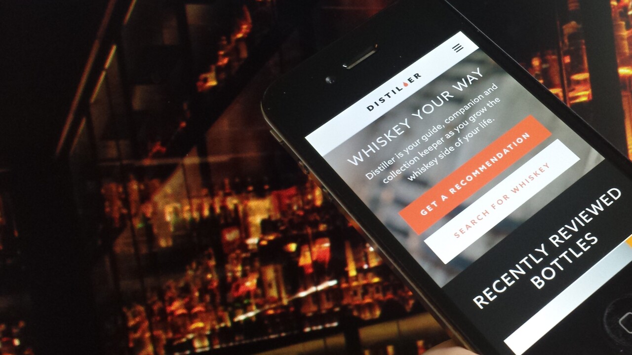 Dram good: Distiller for iOS wants to be the ultimate whisky-drinker’s companion