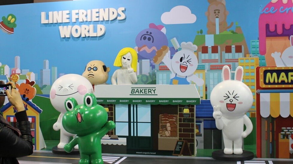 Asian chat app Line now has its own ‘theme park,’ and it’s going global