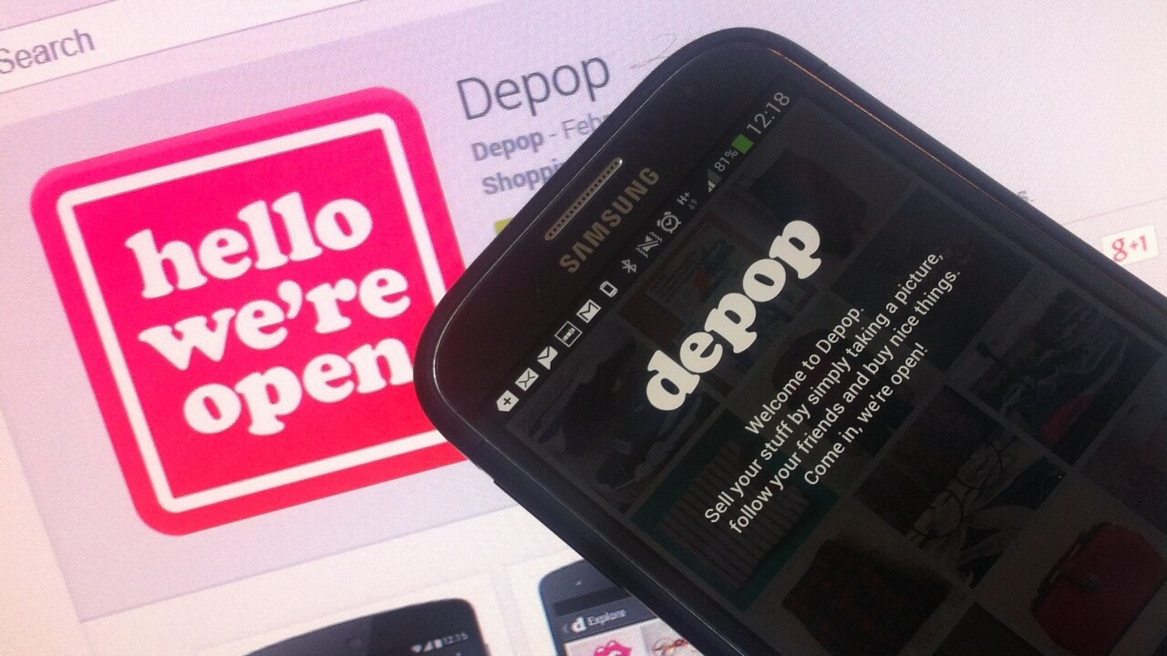 Depop now helps you sell anything directly from your Android smartphone