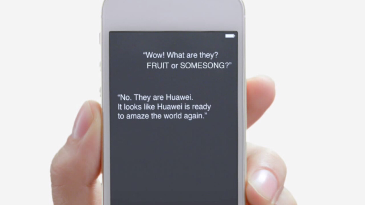This strange Huawei video uses Siri and an iPhone to tease its next smartphone and tablets