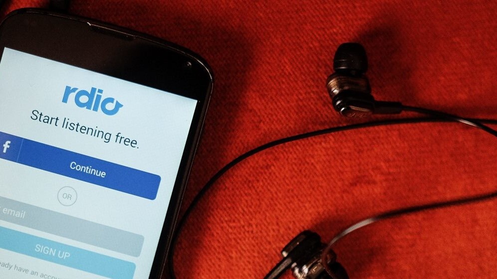 Rdio subscribers will be transferred to free accounts starting November 23rd