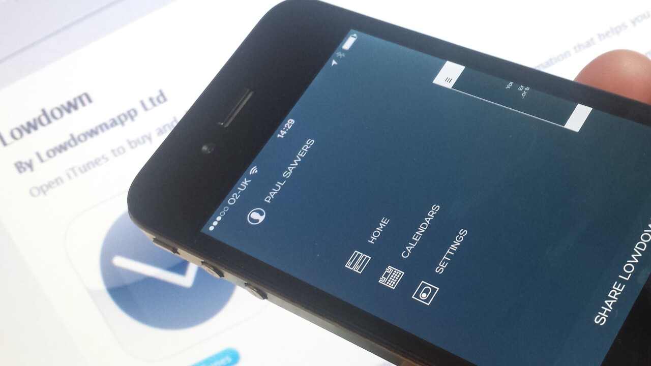 The lowdown on Lowdown: The iPhone app for smarter meetings