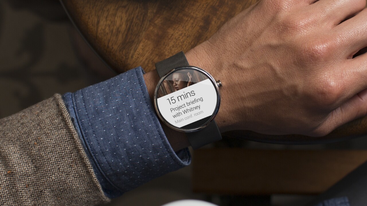 Motorola unveils the Moto 360, its first smartwatch running Google’s new Android Wear platform