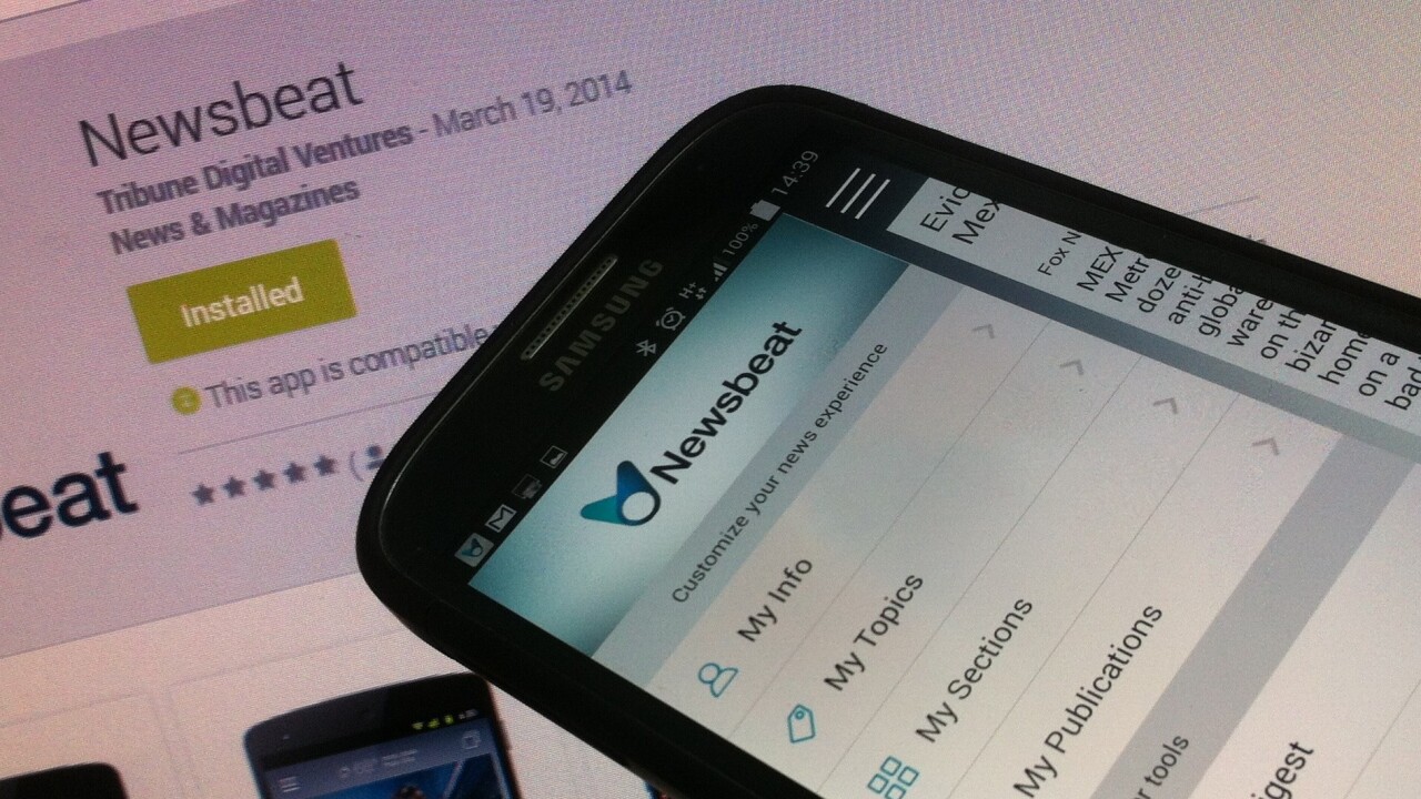 Tribune’s new mobile app ‘reads’ you the news from online publications