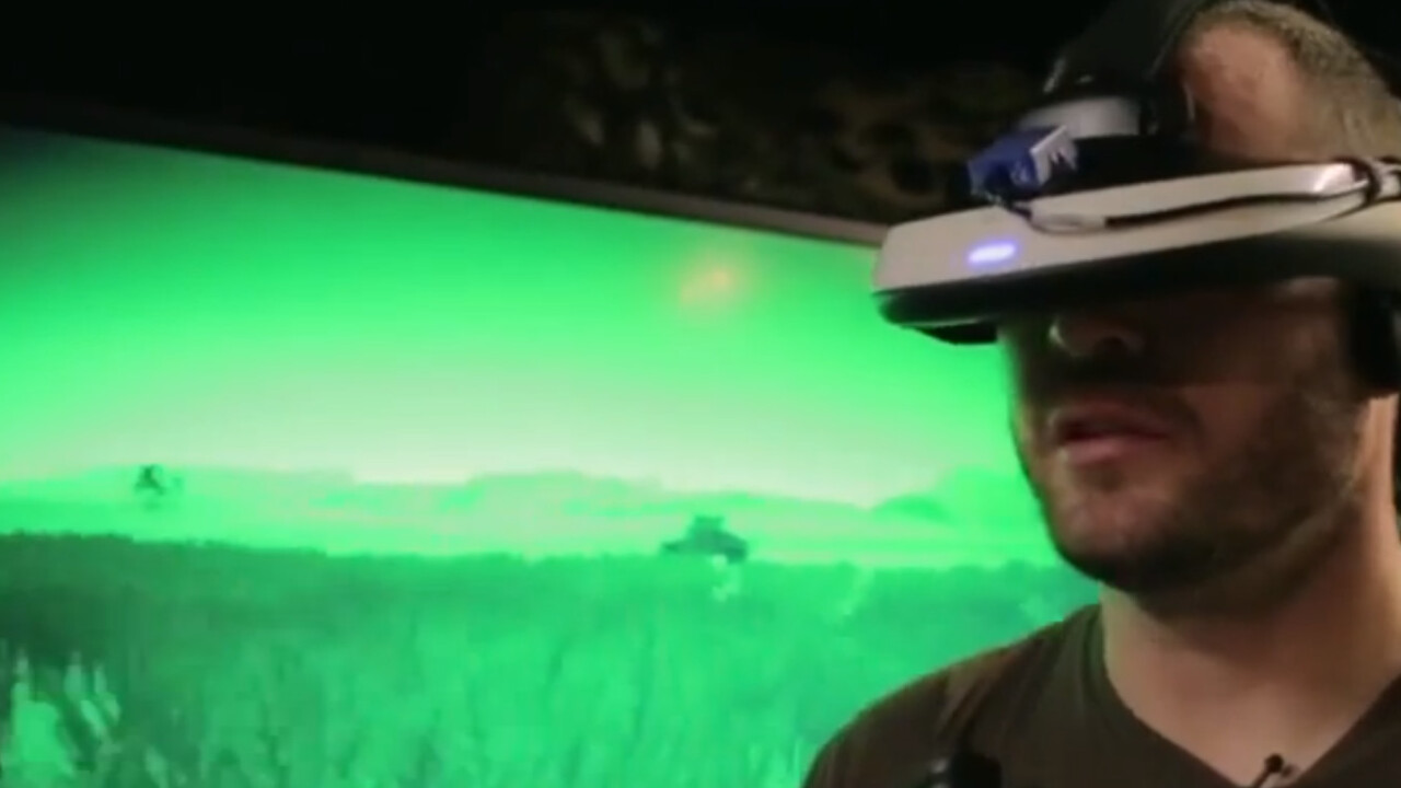 Watch how Virtual Reality is used to treat war veterans with Post-traumatic stress disorder