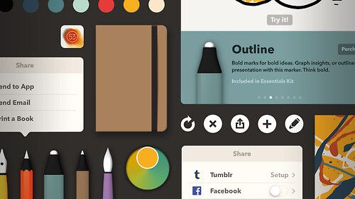 Paper by FiftyThree gets a redesign with new controls and drawing features