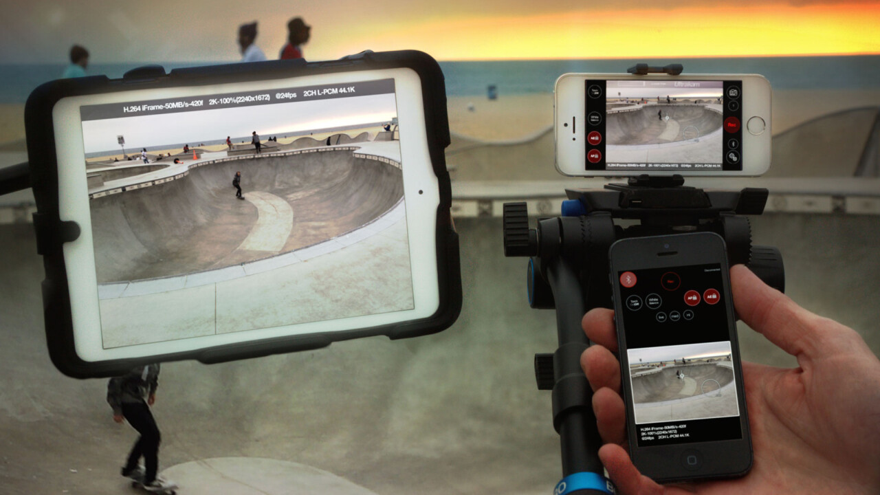 Ultrakam lets iOS cinematographers shoot at film-quality resolution