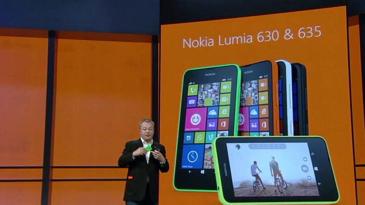 Nokia unveils the budget 3G Lumia 630 and 4G Lumia 635 smartphones