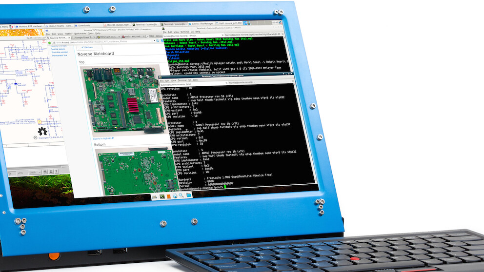 This open source laptop helps developers gain the freedom of doing hardware experiments