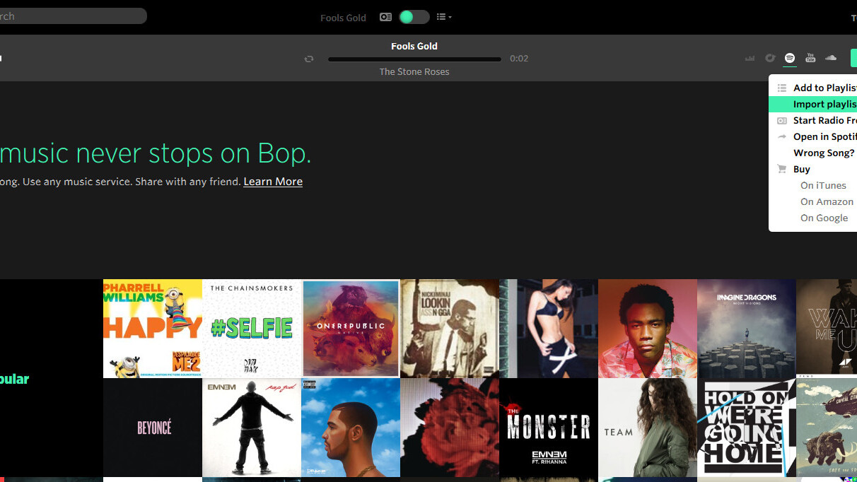 Bop.fm launches iOS app to help you find music across streaming services
