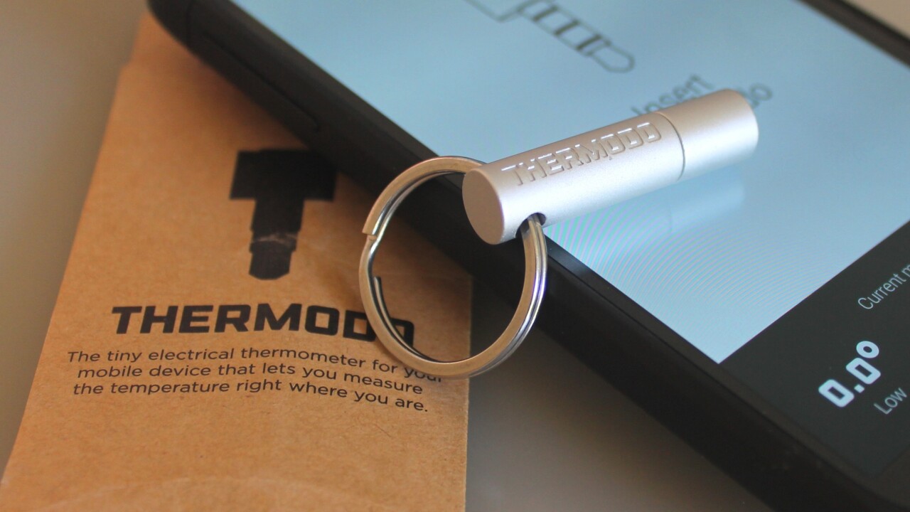 Thermodo creates a physical thermometer from your smartphone’s headphone jack