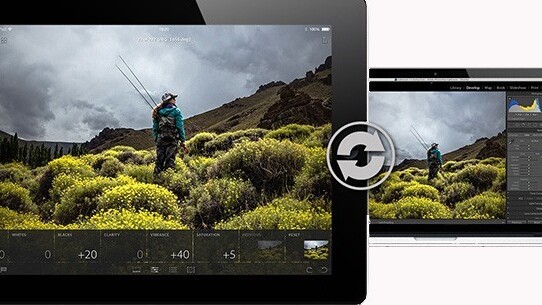 Adobe Lightroom Mobile for iPad highlights integrated collaboration between the desktop and tablet