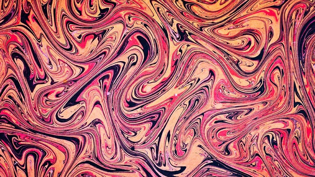 Simply marbleous: Gorgeous images of marbleized paper