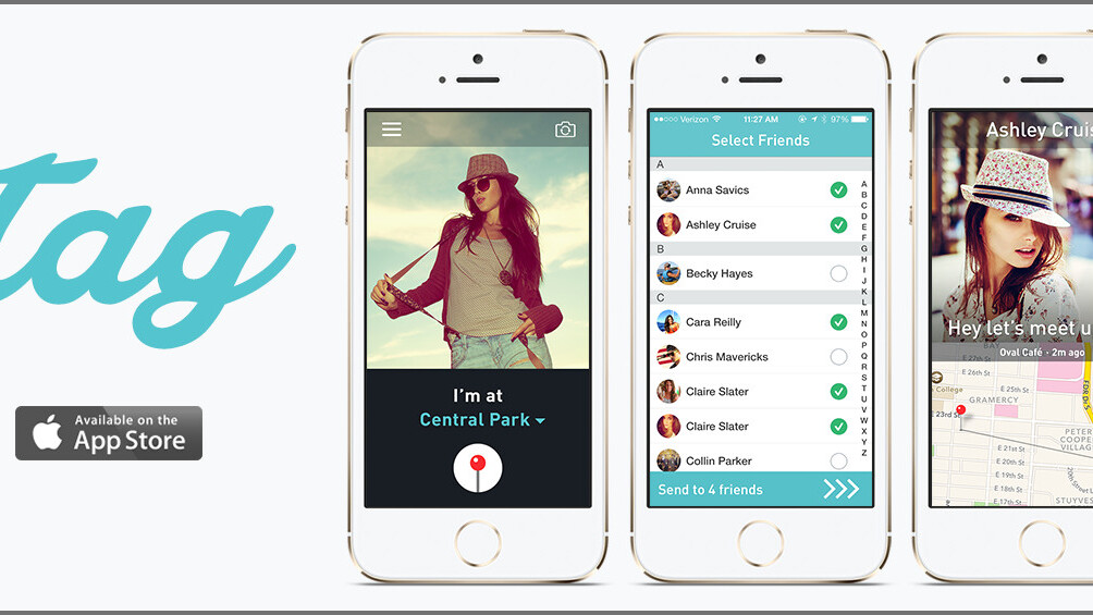 Tag for iPhone lets you selectively share your location so your friends can find you