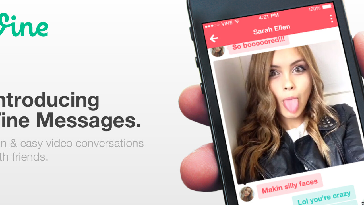 Vine releases a direct messaging feature