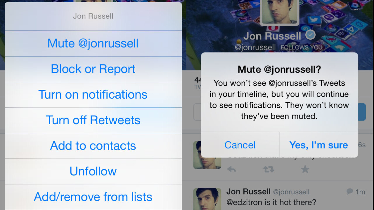 Twitter’s latest experiment lets you mute followers who you’d prefer were kept quiet