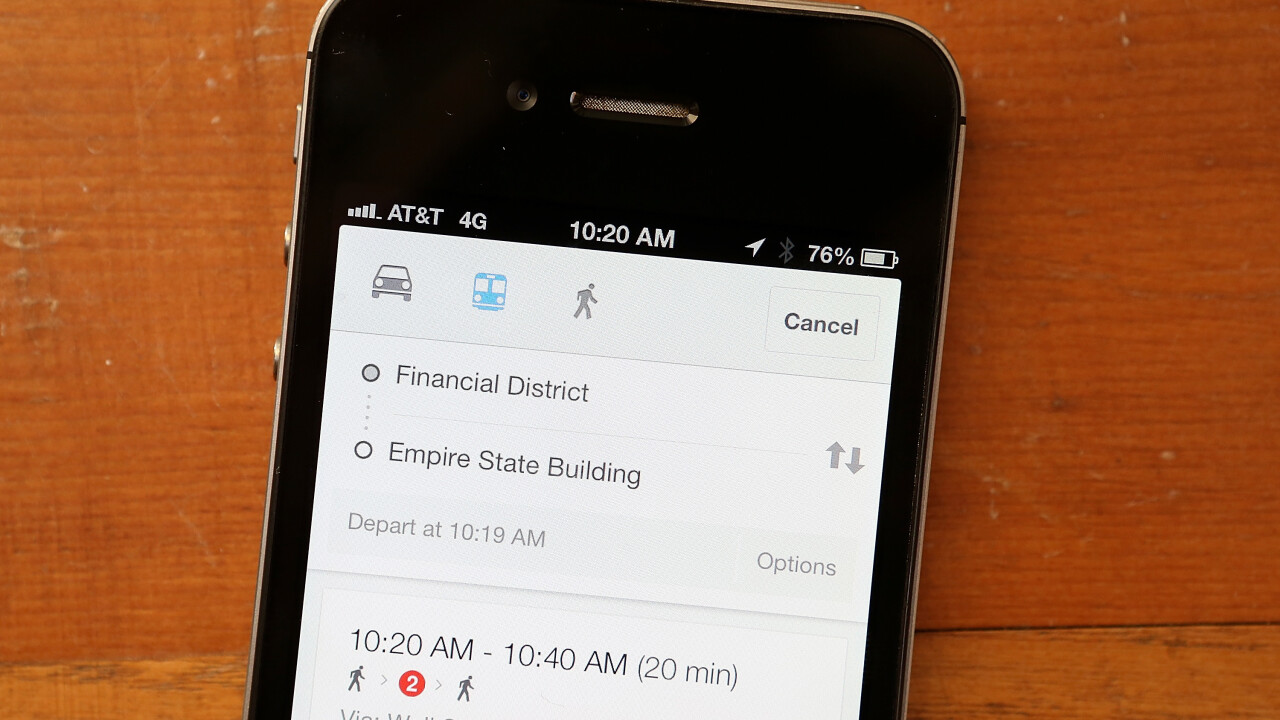Google Maps turbo-charges turn-by-turn directions on iOS and Android and gets Uber transit option