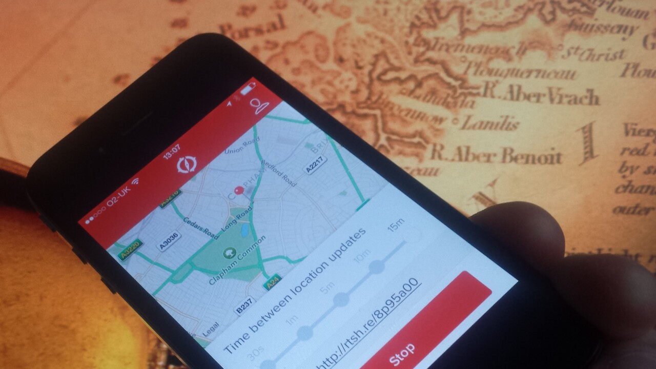 On your way? Routeshare for iPhone lets you share your real-time ETA with a link