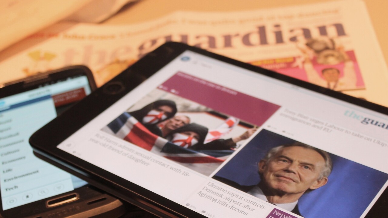 The Guardian gets personal with slick, redesigned adaptive mobile apps