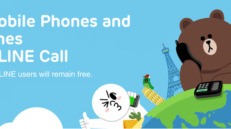 Line brings its cheap calling service to iOS users in 10 countries, including the US