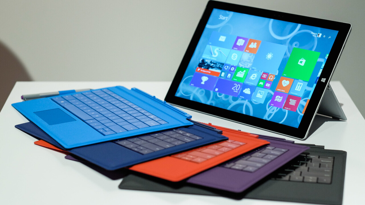 Microsoft rolls out August firmware updates for Surface Pro 3, original Surface Pro and Surface RT