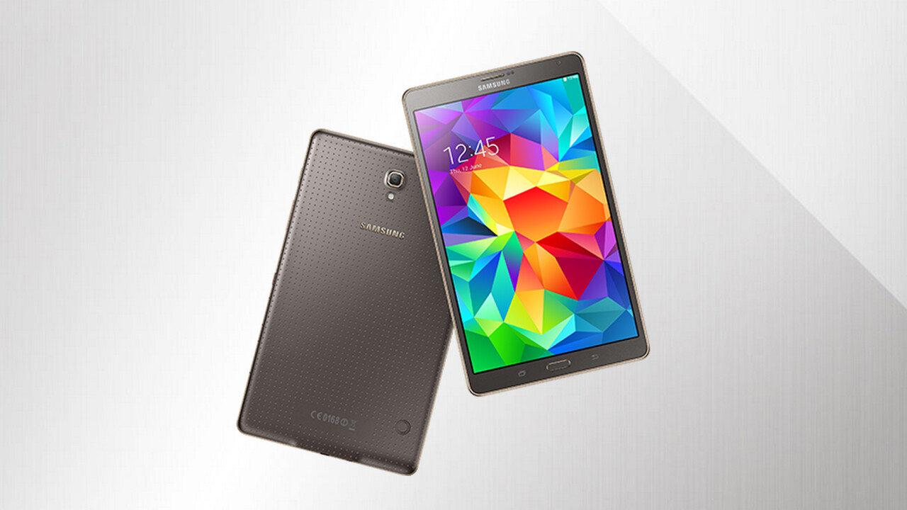 Samsung announces 8.4-inch and 10.5-inch Galaxy Tab S with Super AMOLED display